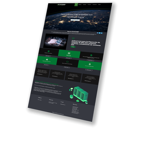sitio web mini