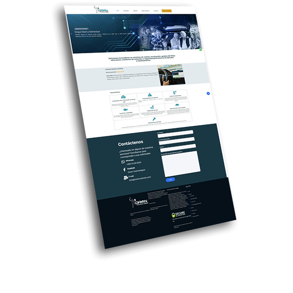 sitio web mediano